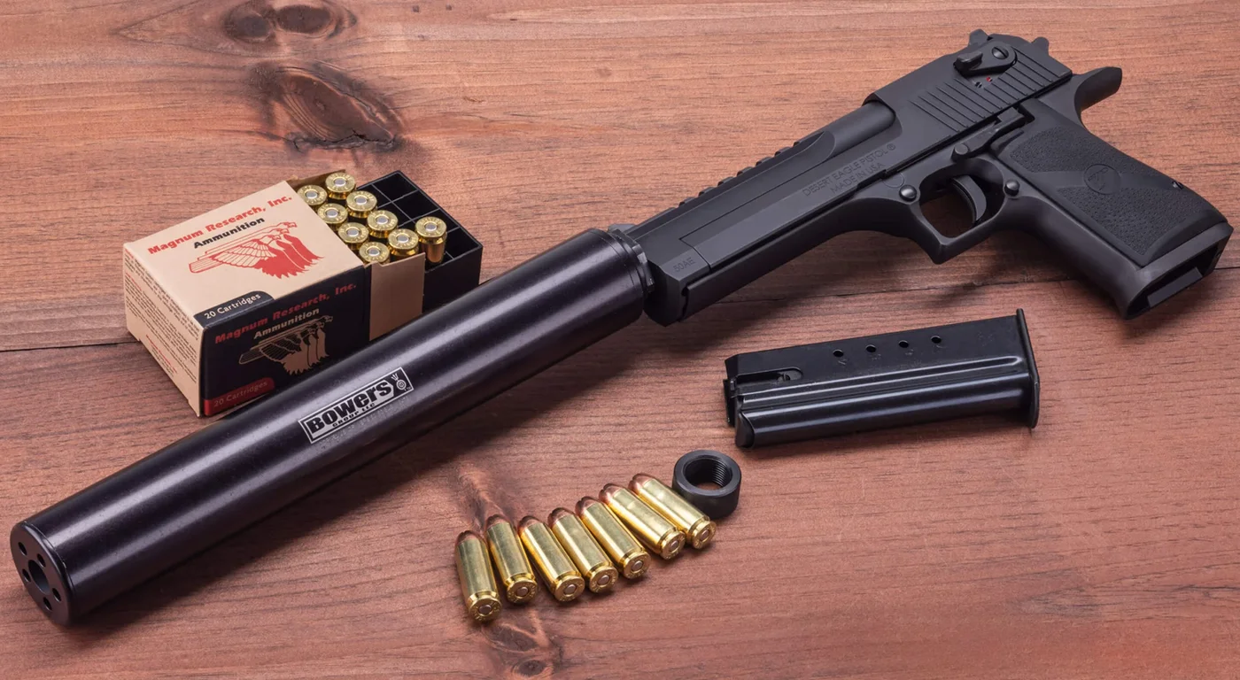 Magnum Research DE50THR: Threaded .50 AE Desert Eagle