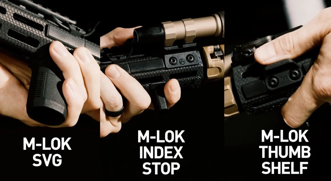 Magpul M-LOK SVG, Thumb Shelf, and Index Stop: Three New Control Accessories for May 2026