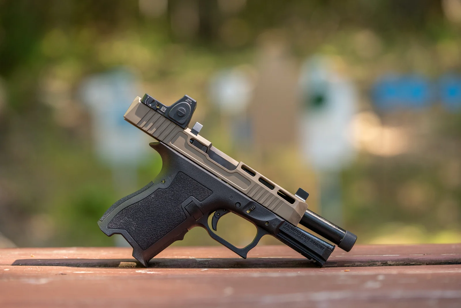 Palmetto State Armory Dagger pistol, a Glock 19-compatible pistol named in the NRA complaint as likely affected by Maryland SB 334