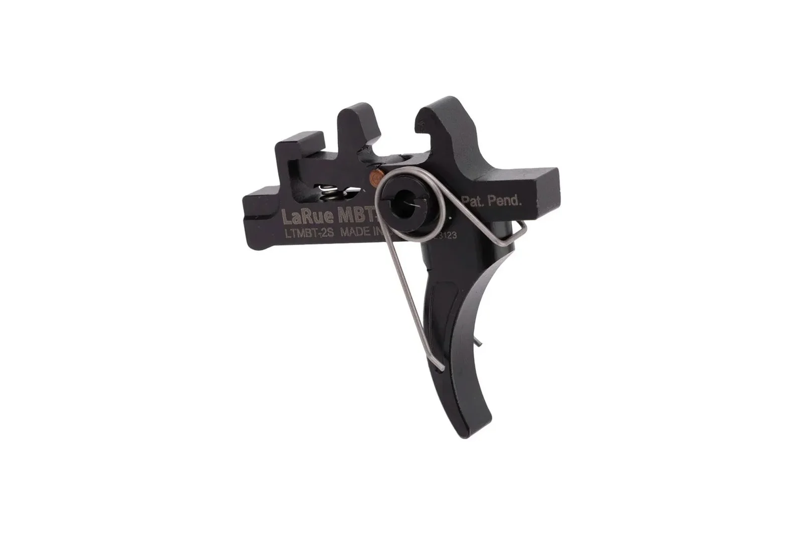 LaRue MBT-2S two-stage AR-15 trigger group, the second most-selected trigger in the 2026 builder data