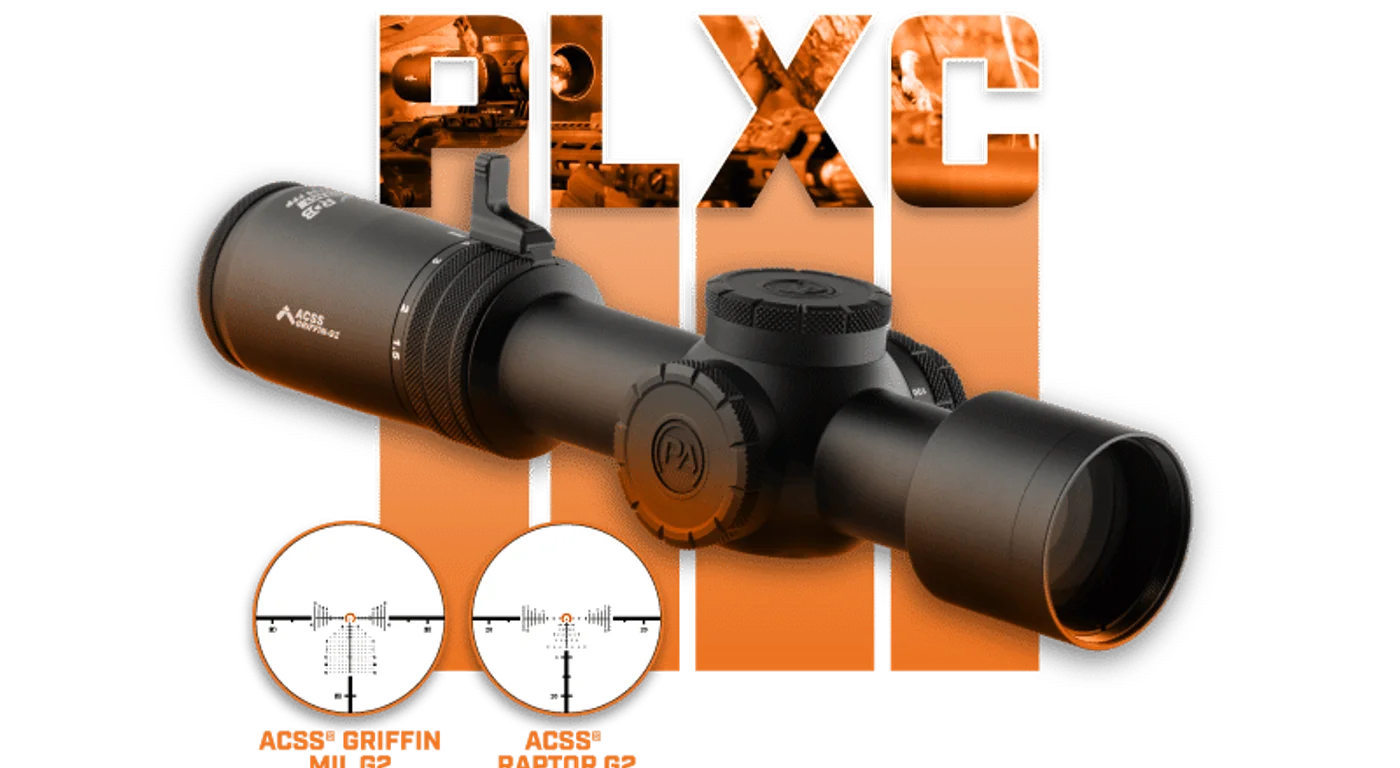 Primary Arms PLx Compact LPVO: 1.5-12x36 Precision Scope with RDB Reticle