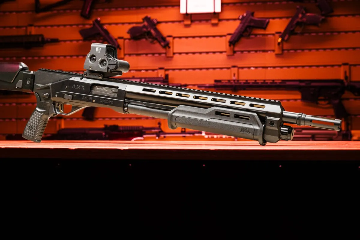 PSA AXR Shotgun with top rail and optic