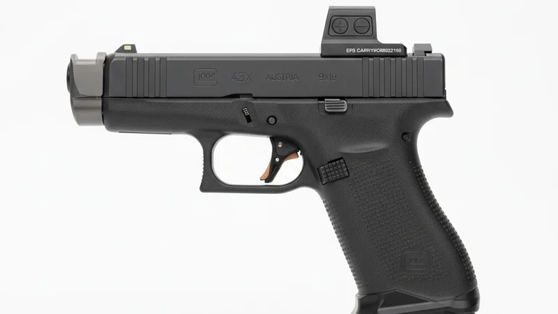 Glock 43X MOS with Radian Ramjet + Afterburner and Holosun EPS Carry