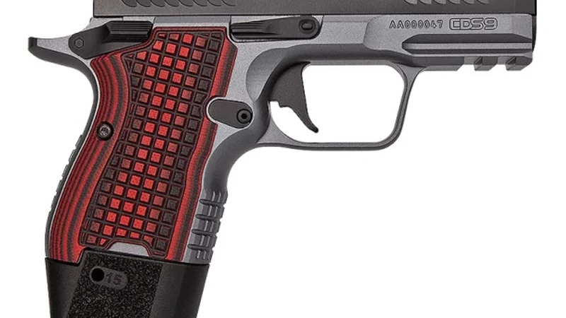 Kimber CDS9 Classic 9mm pistol in black with stainless slide