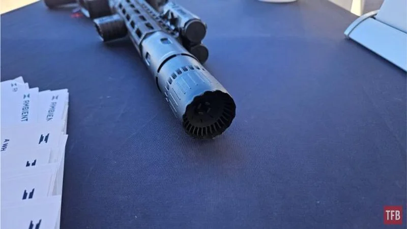 Ambient Arms EXO 5.56 titanium suppressor