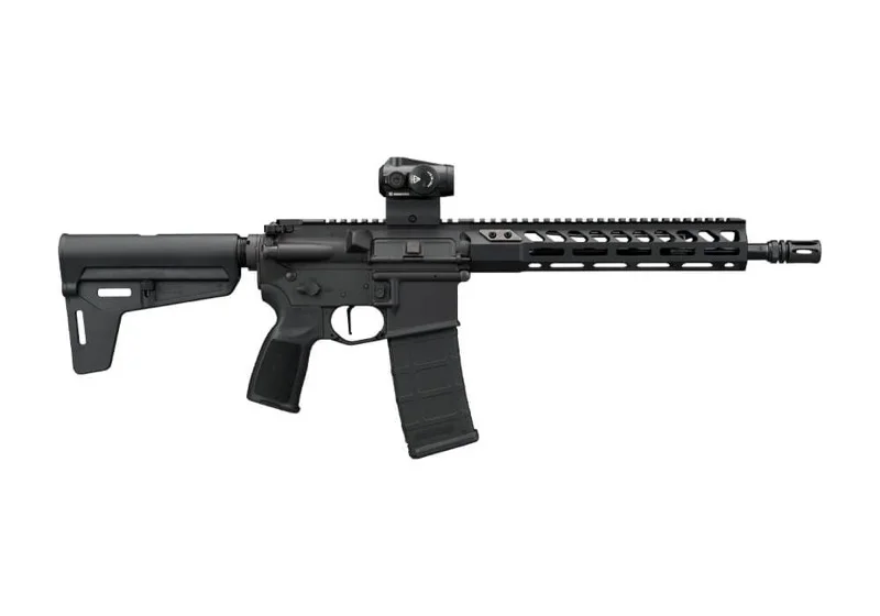 SIG M400 Forge Pistol 11.5-inch variant with Magpul BSL stabilizing arm brace and 10-inch M-LOK handguard