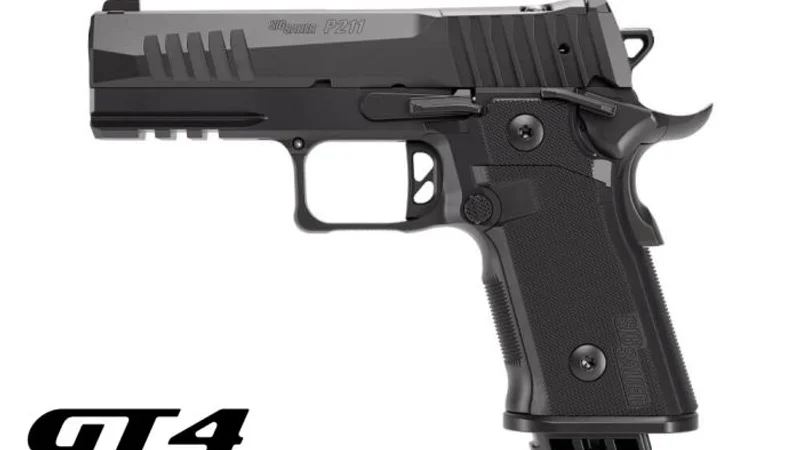 SIG Sauer P211 GT4 carry model with 4.2-inch barrel