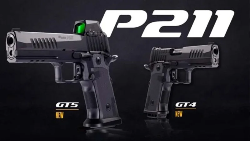 SIG Sauer P211 GT5 and GT4 side by side comparison