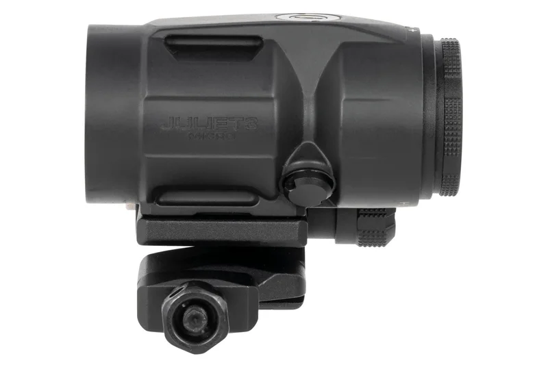 SIG Sauer JULIET3 magnifier on a flip-to-side mount, the platform the JULIET3T-AMR is built on