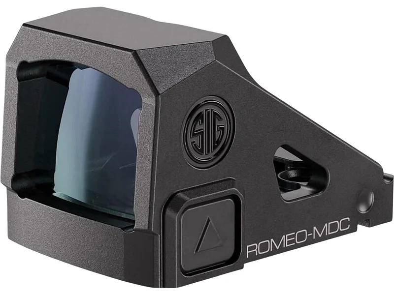 SIG Sauer ROMEO-MDC mini daily carry red dot sight in 7075 aluminum housing with RMSc footprint
