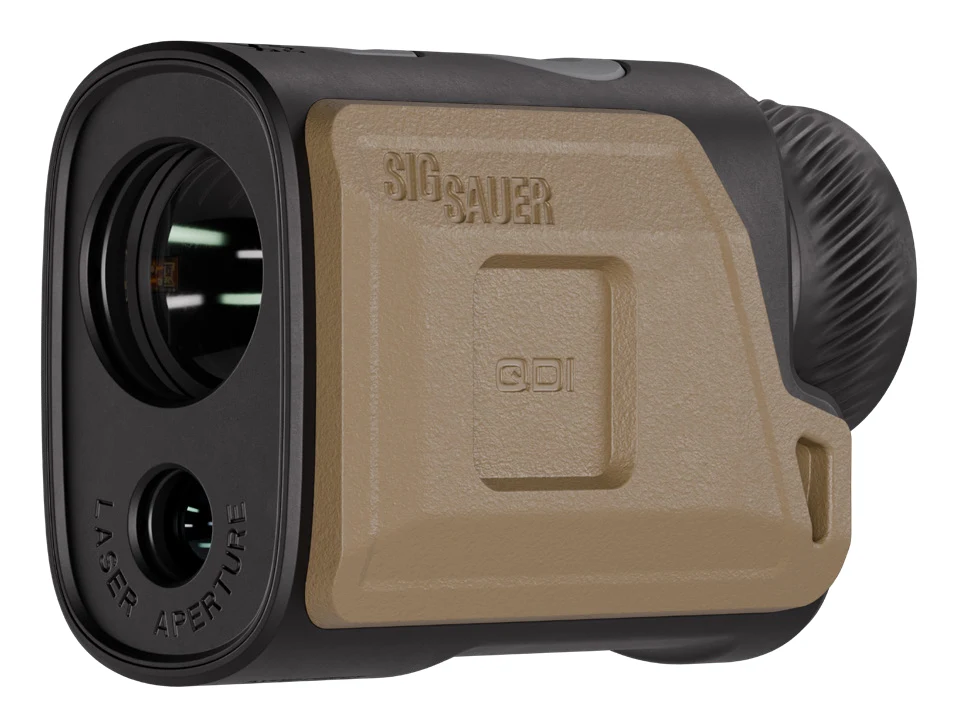 SIG KILO MICRO 4x18mm laser rangefinding monocular in coyote and black
