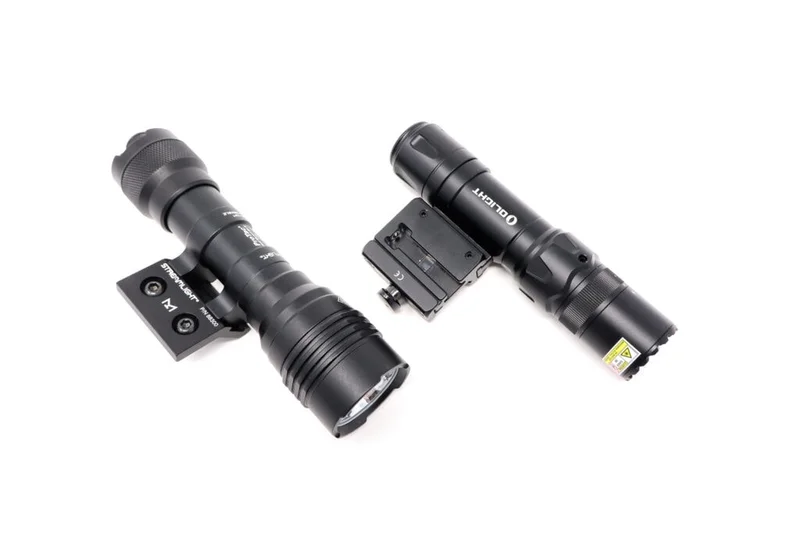 Streamlight ProTac HL-X and related ProTac weapon lights compared side by side