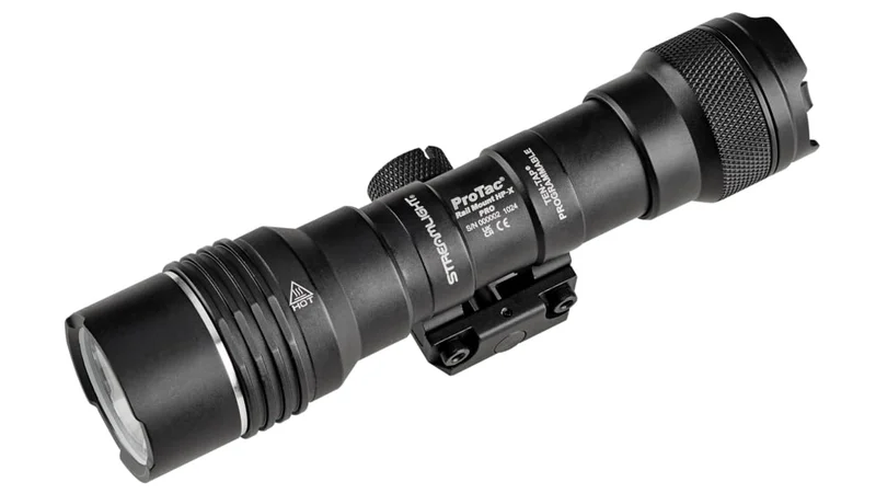 Streamlight ProTac rail-mounted weapon light with M-LOK mount on white background