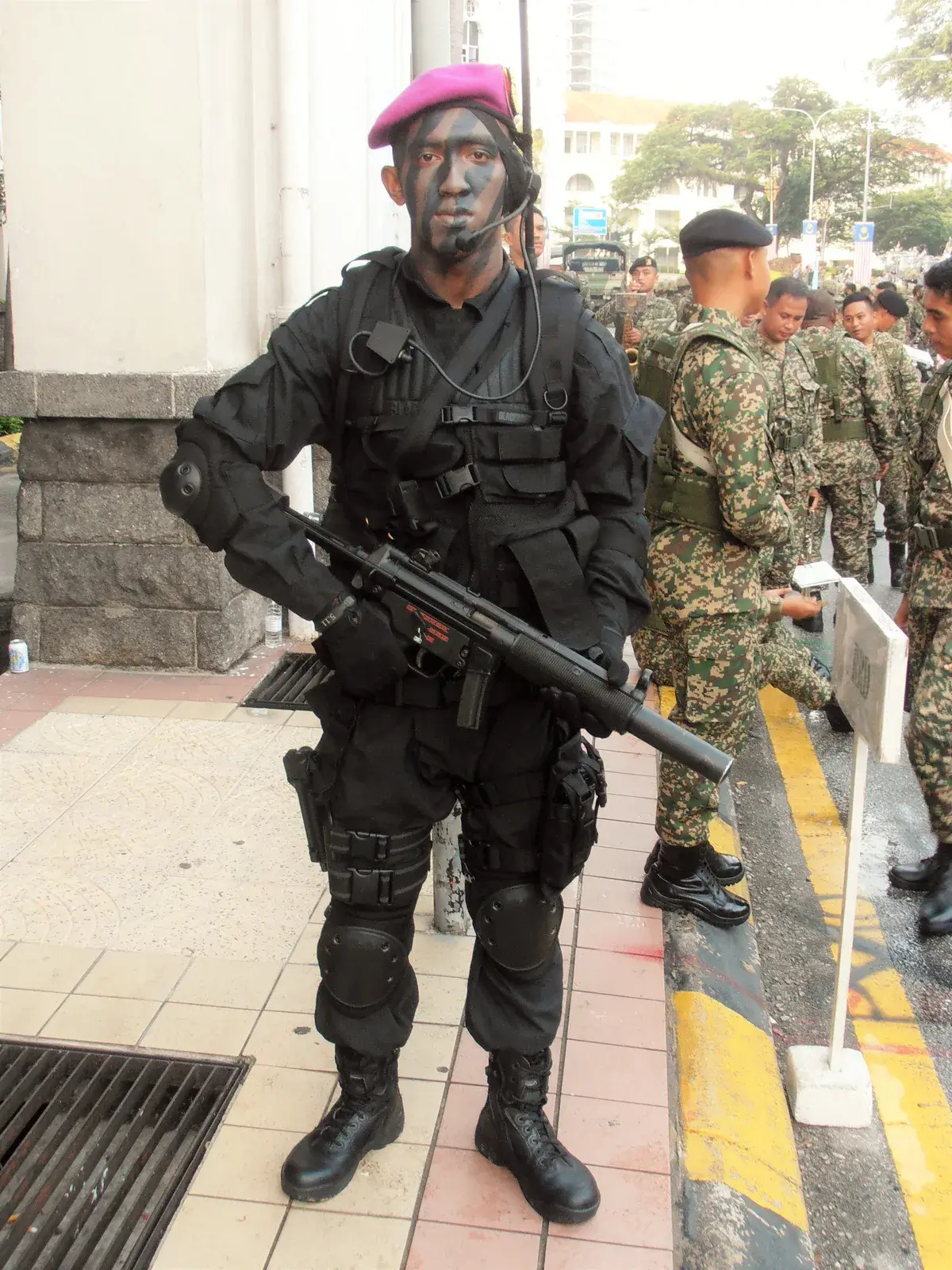 Heckler and Koch MP5SD6 suppressed submachine gun