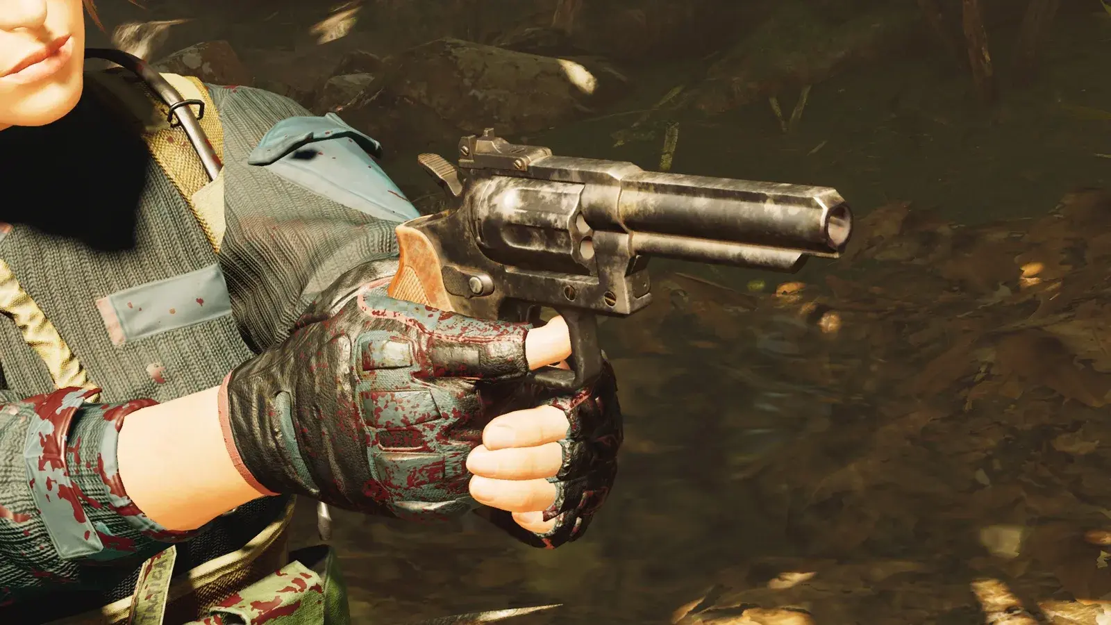 The J&D Model 27 revolver in Shadow of the Tomb Raider