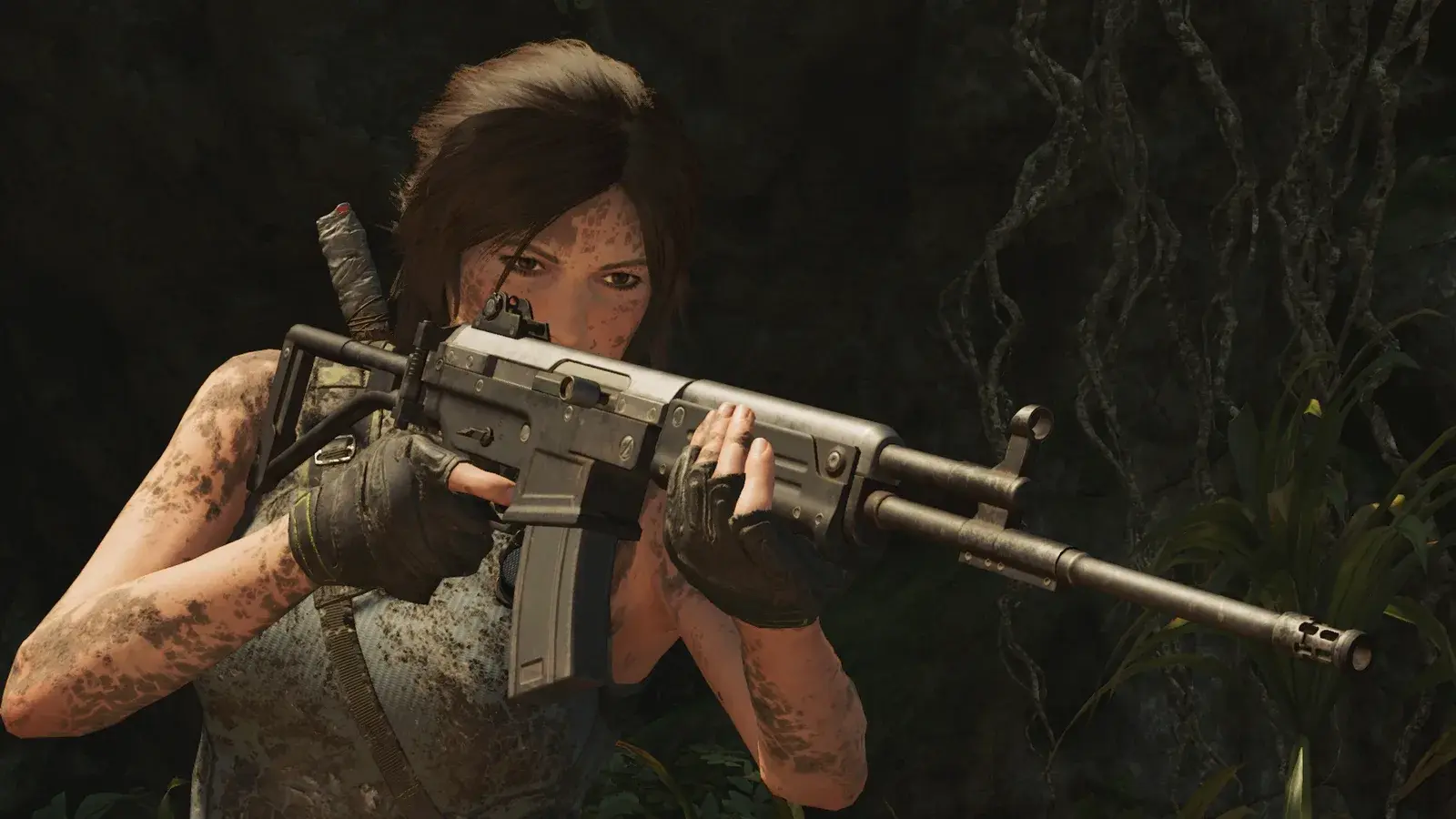 The Vicar Mark II rifle in Shadow of the Tomb Raider