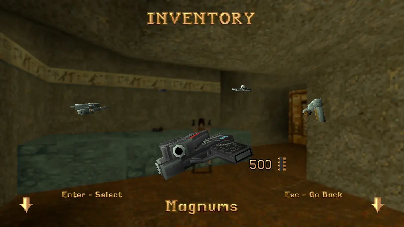 Lara firing the dual Magnums in Tomb Raider I-III Remastered