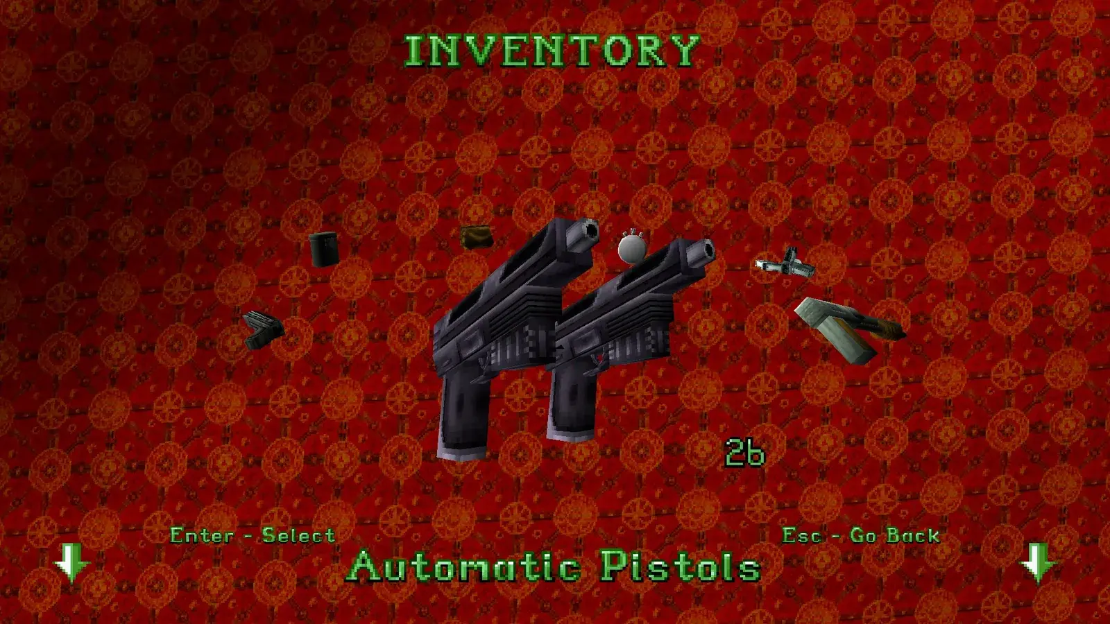 Lara firing the Automatic Pistols in Tomb Raider II Remastered