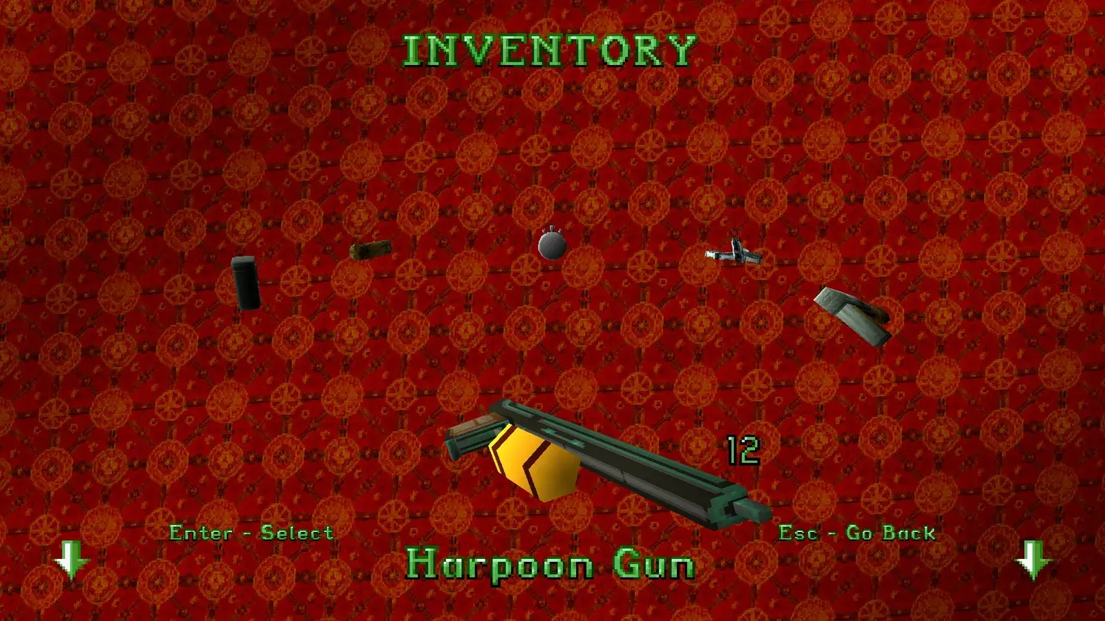 Lara holding the Harpoon Gun in Tomb Raider II Remastered