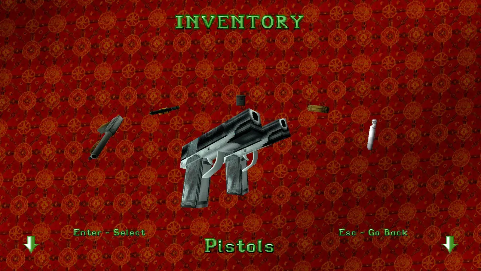 Lara firing the Pistols in Tomb Raider II Remastered