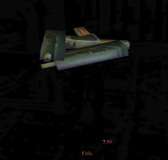 The Uzis displayed in Tomb Raider III's original inventory