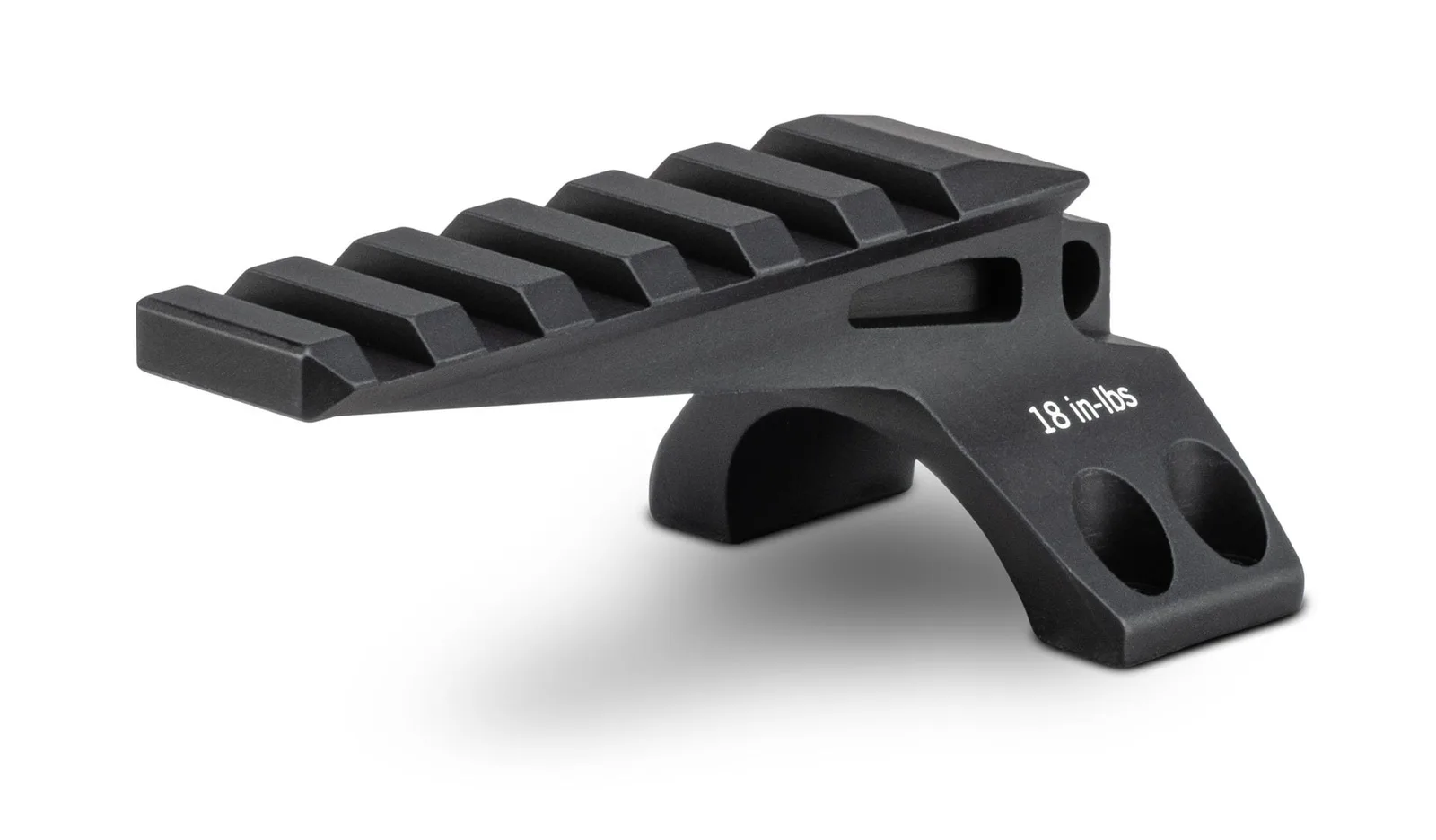 Vortex Pro Diving Board with a short forward Picatinny rail and 30mm ring attachment