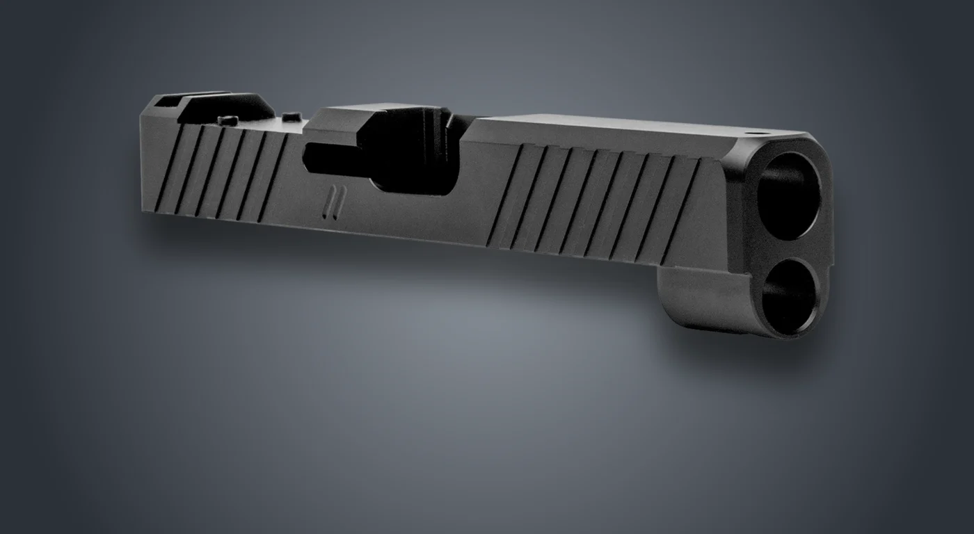 ZEV Z43 & Z48 Duty Slides: RMSc Cut for Glock 43X and 48