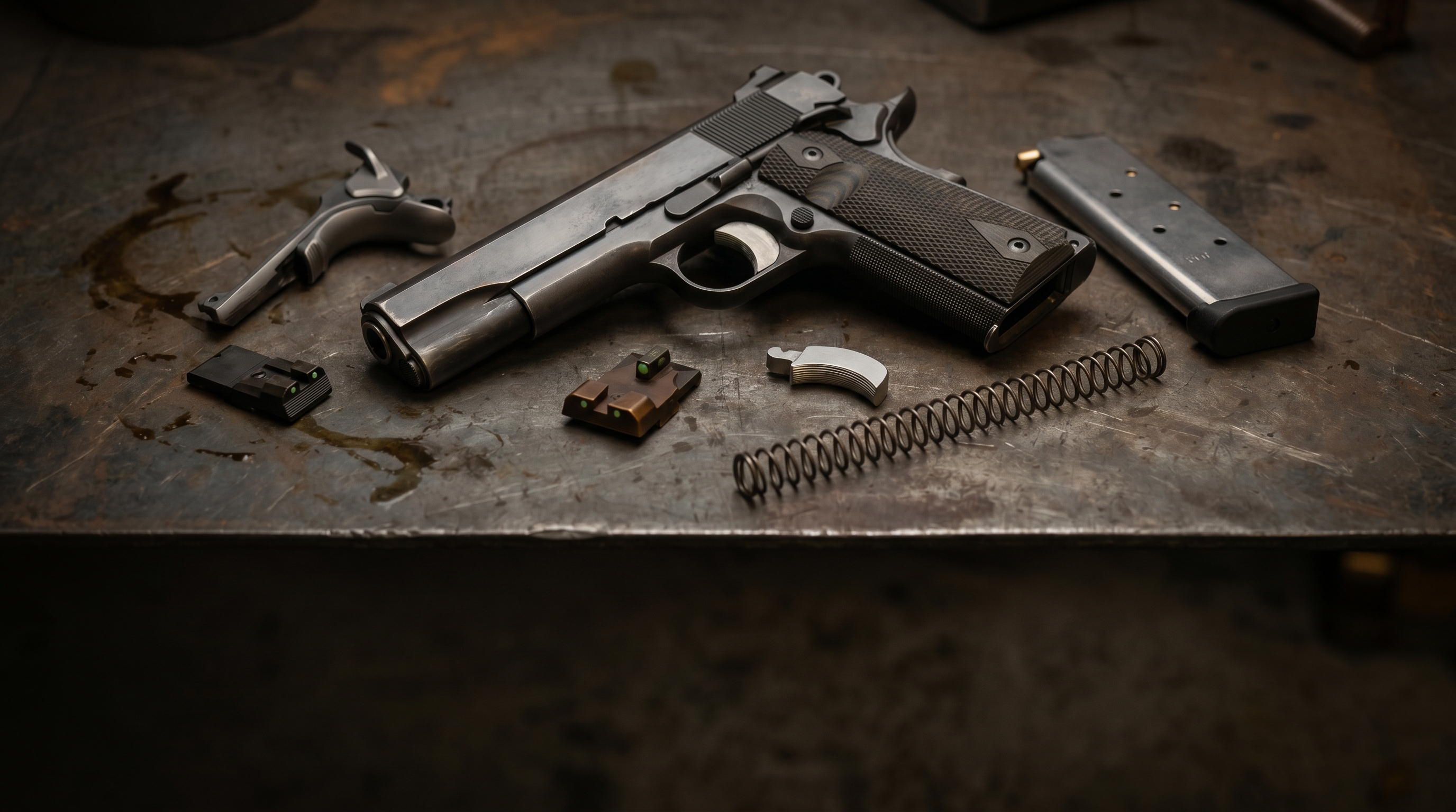 1911 Upgrades: Best Grips, Triggers, Sights & Magazines