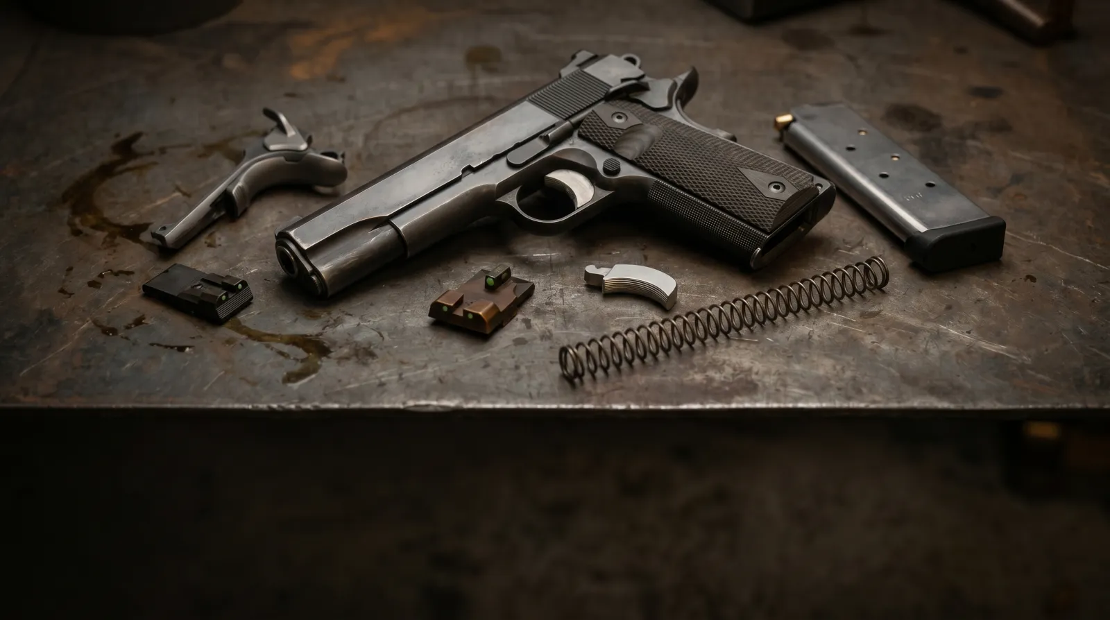 1911 Upgrades: Best Grips, Triggers, Sights & Magazines