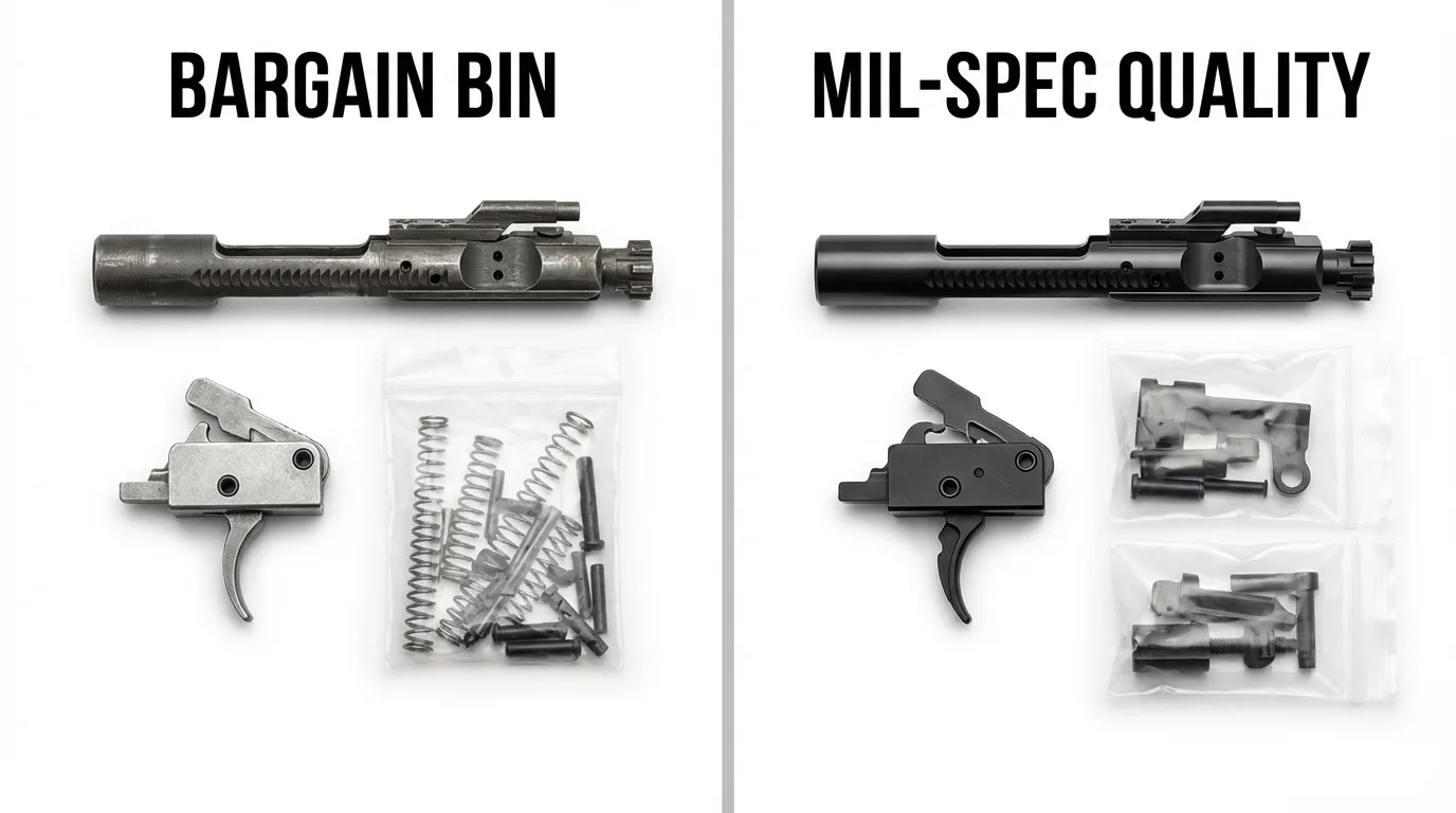 Example of Cheaping out on parts below PSA tier