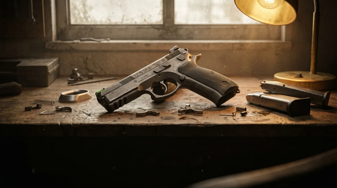 Best CZ 75 & SP-01 Upgrades 2026: Triggers, Grips, Sights & Magwells Ranked
