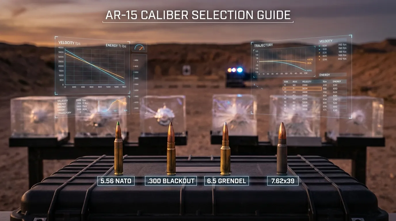 AR-15 Caliber Guide 2026: 5.56 vs 300 BLK vs 6.5 Grendel