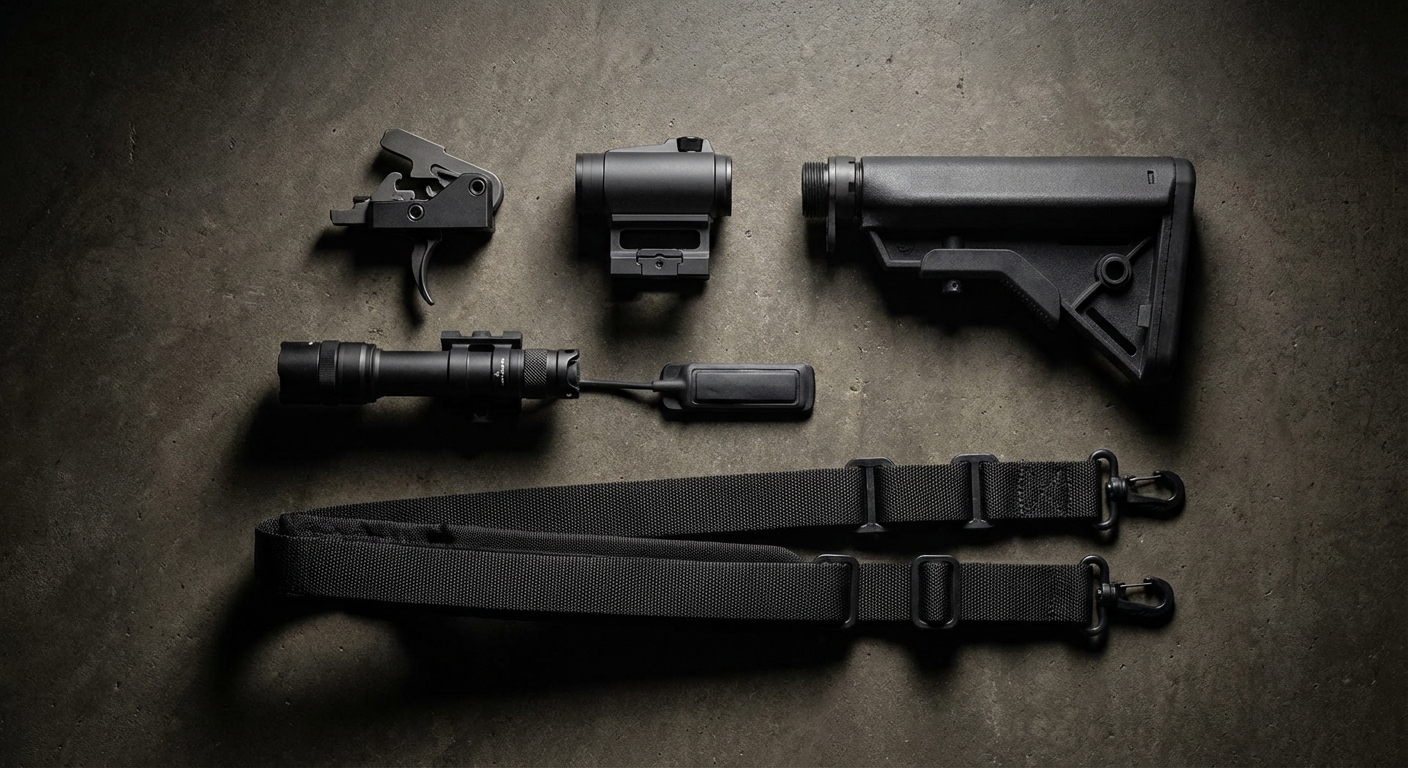 Best AR-15 Upgrades 2026: First $500 Priority List (Trigger, Optic, Light, Stock)