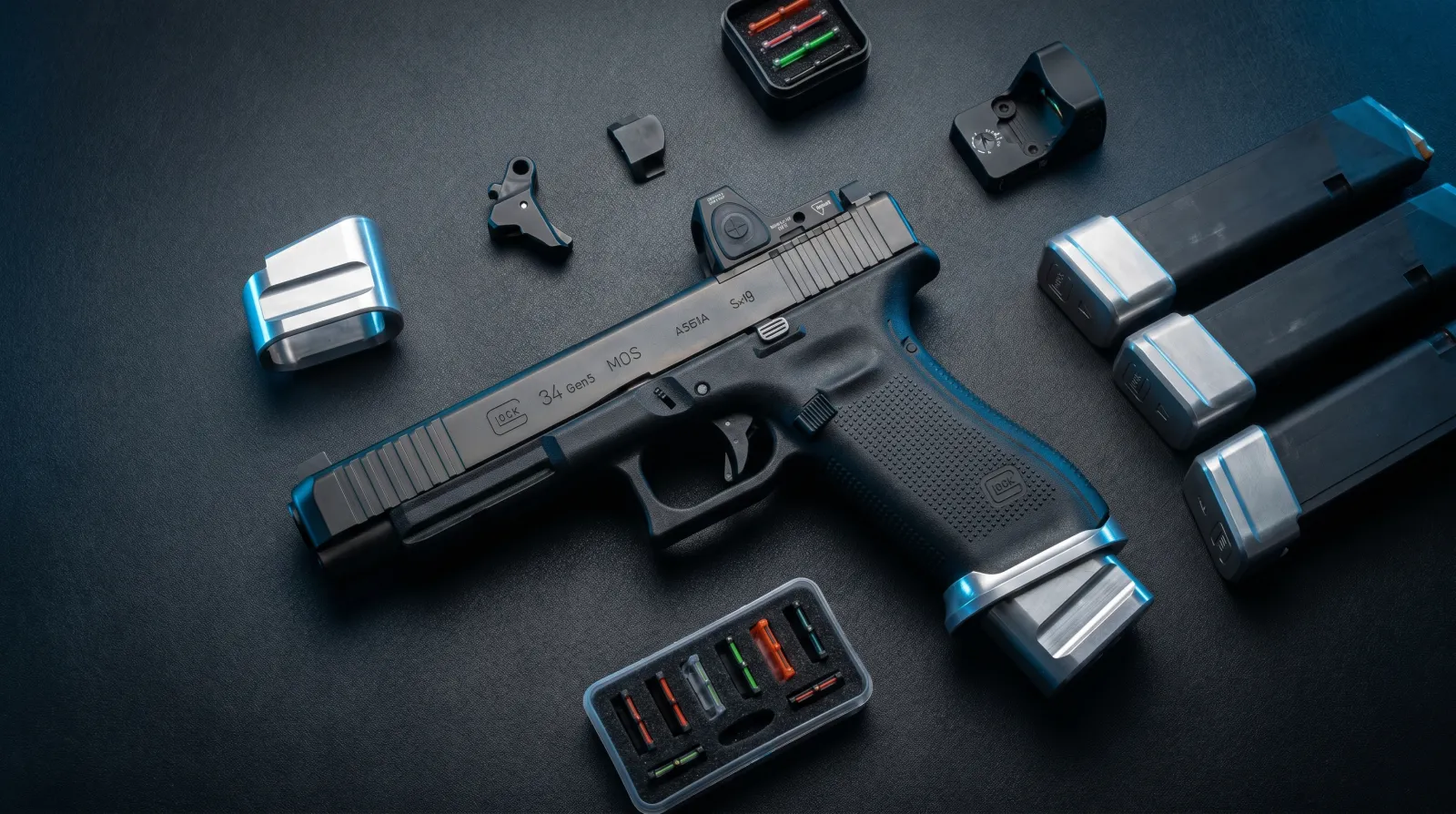 Best Glock 34 Upgrades 2026: Competition Optics, Triggers, Basepads & Magwells Ranked