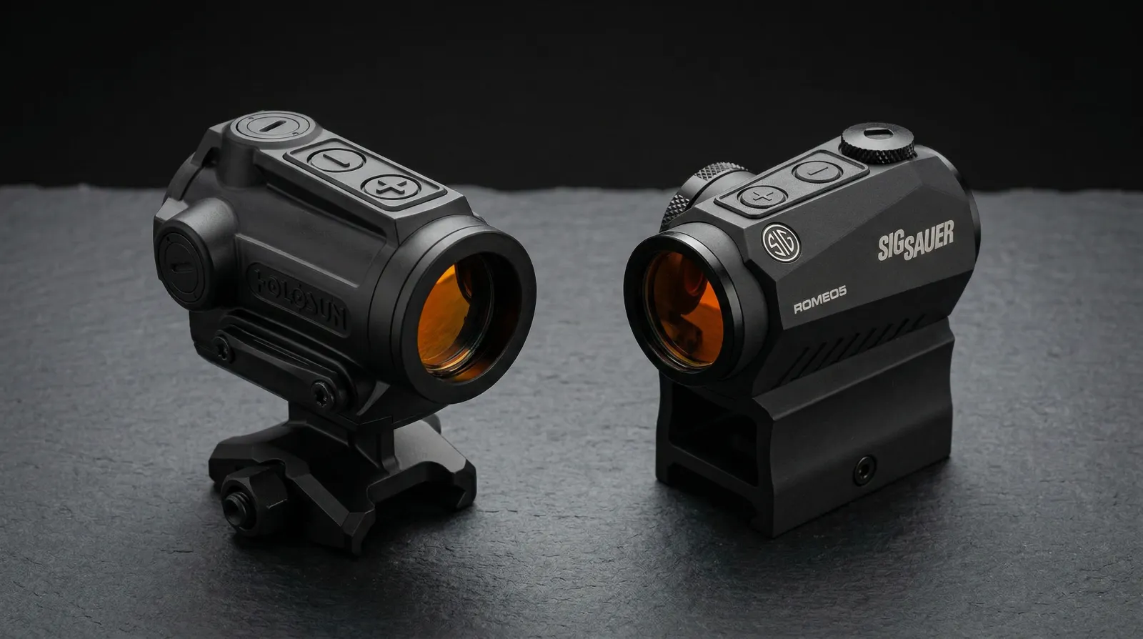 Holosun ARO vs Sig Romeo 5 Gen 2 2026: Enclosed vs Open Emitter Red Dot Compared