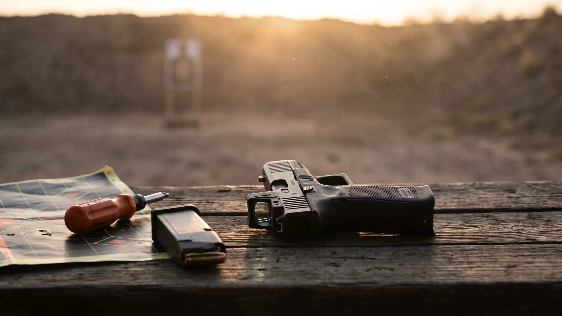 How to Zero a Pistol Red Dot: 10 vs 25 Yards