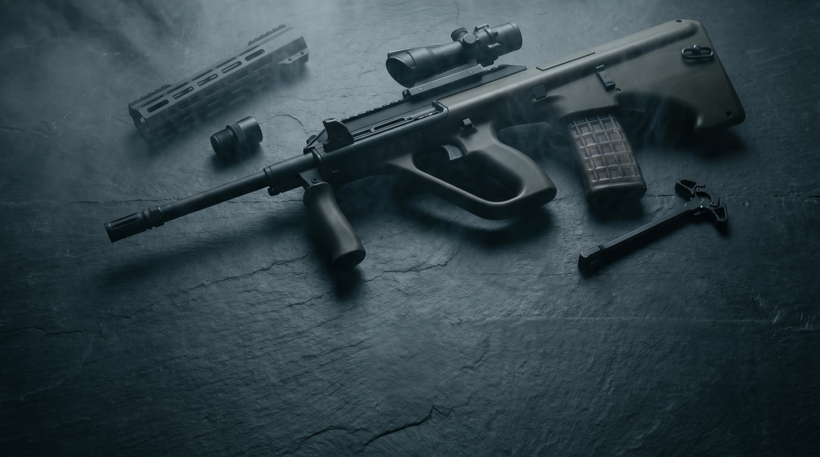 Steyr AUG Accessories: Best Rails, Triggers & Mags Ranked