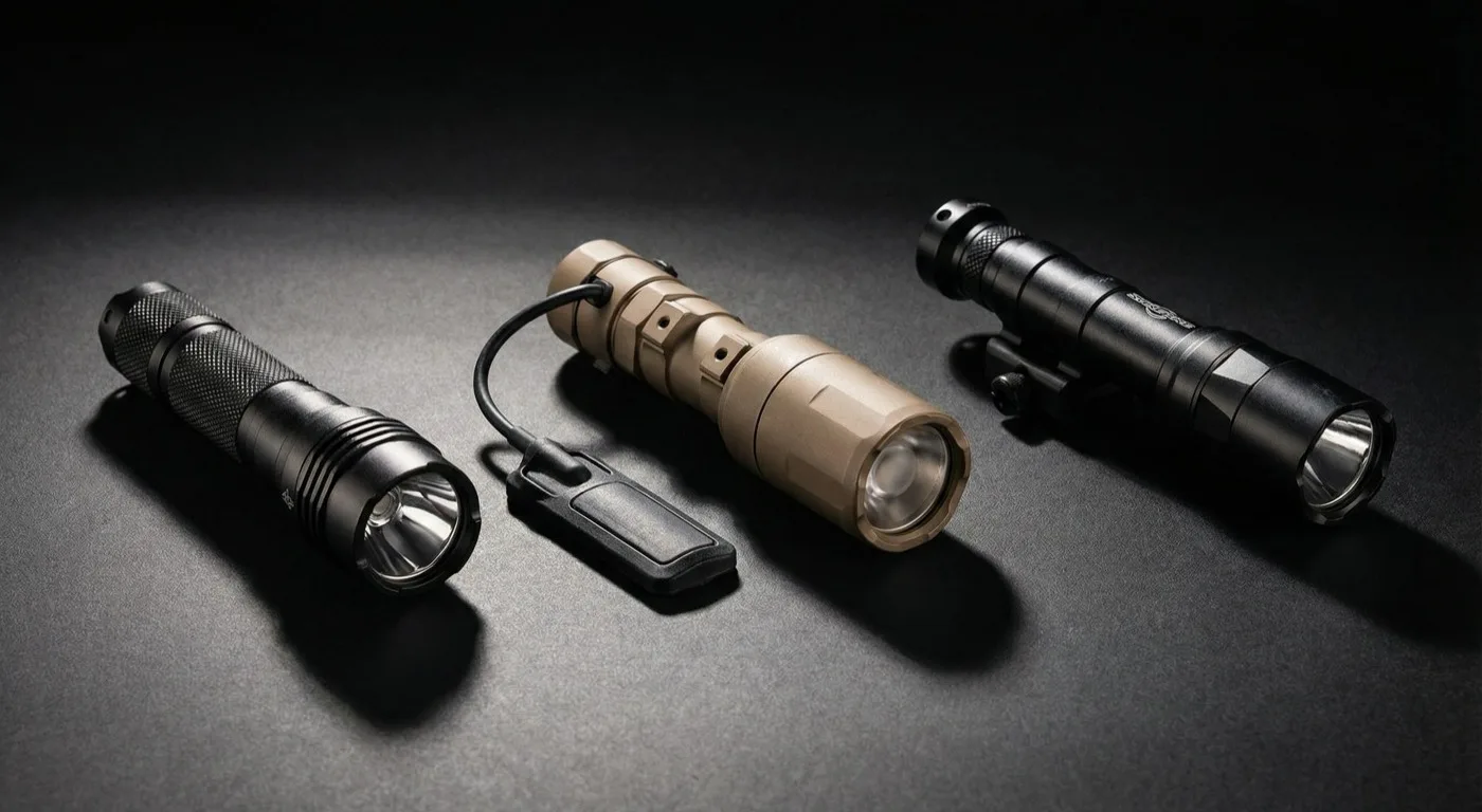 Streamlight vs Cloud Defensive vs SureFire 2026: AR-15 Weapon Lights Compared (Lumens, Candela, Price)