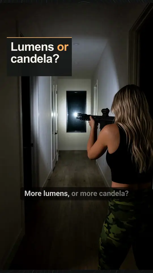Lumens or candela?